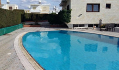 A four bedroom detached house for sale just off Dekelia road with private swimming pool and comes with title deeds