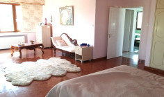A four bedroom detached house for sale just off Dekelia road with private swimming pool and comes with title deeds