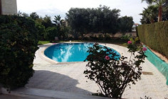 A four bedroom detached house for sale just off Dekelia road with private swimming pool and comes with title deeds