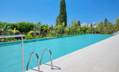 3 bedrooms furnished apartment with swimming pool for sale in Agios Tychonas
