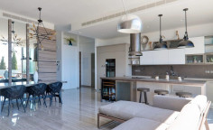 3 bedrooms furnished apartment with swimming pool for sale in Agios Tychonas