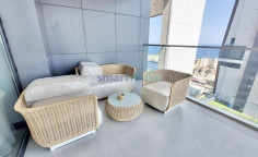 3 bedroom panoramic sea view apartment for rent Potamos Germasogeias Limassol 