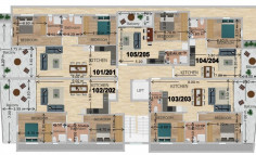 Luxury 1 bedrooms apartment for sale in Oroklini