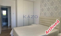 Large 2 bedroom furnished apartment with swimming pool to rent in Agios Tychonas