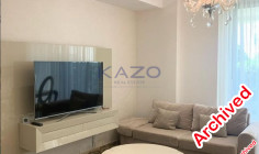 Large 2 bedroom furnished apartment with swimming pool to rent in Agios Tychonas