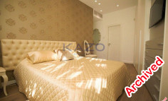 Large 2 bedroom furnished apartment with swimming pool to rent in Agios Tychonas