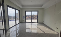 Modern Parekklisia villa with sea view pool 