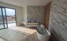 Modern Parekklisia villa with sea view pool 