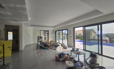Modern Parekklisia villa with sea view pool 
