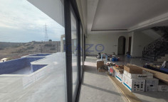 Modern Parekklisia villa with sea view pool 