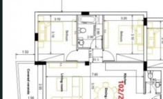Large 2 beds apartment for sale in Oroklini