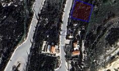 Plot with amazing views in Tsada (+ building permit) , Paphos