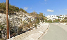 Large 631 m2 building plot in scenic Tsada , Paphos