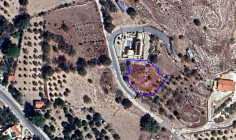 Large 910 m2 plot for sale in Letymvou , Paphos