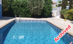 Luxury 2 bedroom house to rent in Agia Thekla