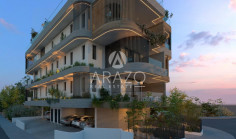 2 bedroom unfurnished apartment with swimming pool for sale in Kamares