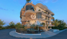 2 bedroom unfurnished apartment with swimming pool for sale in Kamares