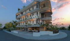 1 bedroom unfurnished apartment with swimming pool for sale in Kamares