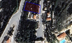 Large building plot with sea view in Tsada (+ building permit) , Paphos