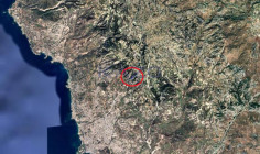 Large sea view building plot for sale Tsada , Paphos