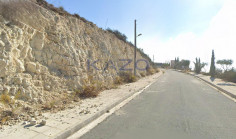 Large Tsada building plot 628m2 with sea view , Paphos