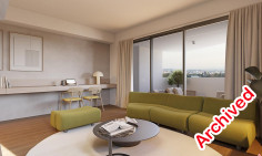 Spacious 1 bedrooms apartment for sale in Agioi Omologites