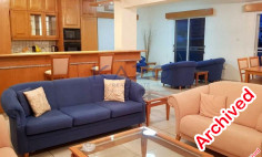Spacious furnished 3 bedroom apartment in Apostolos Andreas 