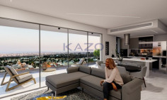 Astonishing penthouse apartment with rooftop pool in Agia Fylaxeos 