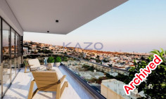 Astonishing penthouse apartment with rooftop pool in Agia Fylaxeos 
