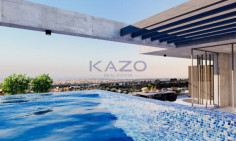 Astonishing penthouse apartment with rooftop pool in Agia Fylaxeos 
