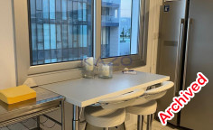 Sea front furnished apartment with pool in Mouttagiaka 