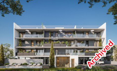 Modern two bedroom apartment Agios Athanasios pool 