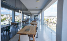 Top floor office 850m2 for rent in Kapsalos 