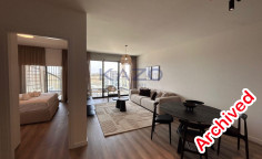 One bedroom top floor apartment in peaceful Trachoni 