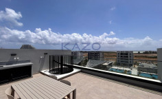 One bedroom top floor apartment in peaceful Trachoni 