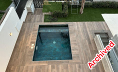 Modern furnished penthouse in peaceful Empa with pool 