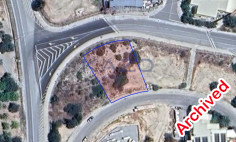 Industrial building plot 1015 m2 for sale Panthea , Limassol