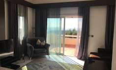 Beautiful 3 leveled semidetached house with seaview in Agios Tychonas 