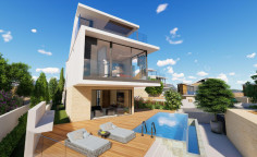 Spacious 3 bedroom villa with swimming pool for sale in Chloraka