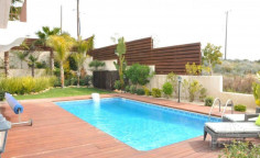 Lovely 3 bedroom furnished villa with swimming pool for sale in Agios Tychonas