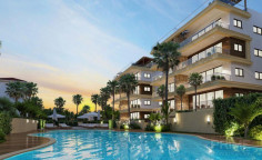 Luxury 2 bedroom penthouse with swimming pool for sale in Agios Athanasios