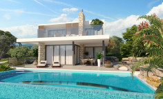 Beautiful 4 bedroom villa with swimming pool for sale in Tsada