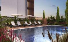 Spacious 3 bedrooms penthouse with swimming pool for sale in Germasogeia Tourist Area