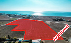 Prime sea view land in Pervolia, Larnaca , Larnaca