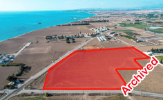 Prime sea view land in Pervolia, Larnaca , Larnaca