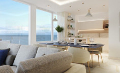 Luxury 4 bedrooms apartment with swimming pool for sale in Amathus area