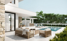 Large 3 bedroom furnished house with swimming pool for sale in Pyla