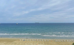 Sea view apartment in finikoudes, Larnaca 