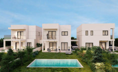 Spacious 4 bedroom house with swimming pool for sale in Archangelos