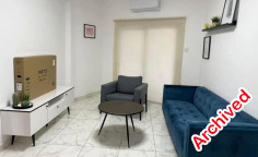 2 bedroom ground floor apartment in Larnaca center with full renovation 